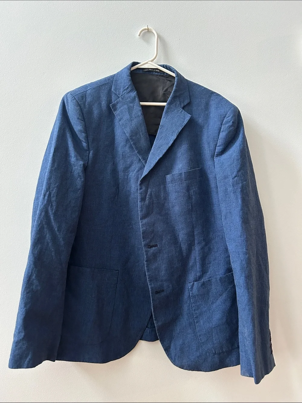 Greg Norman Collection Blue Linen Sport Coat